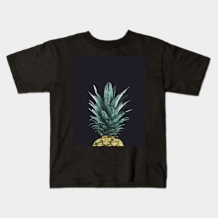 Pineapple, Pineapple top, Minimal, Tropical art Kids T-Shirt